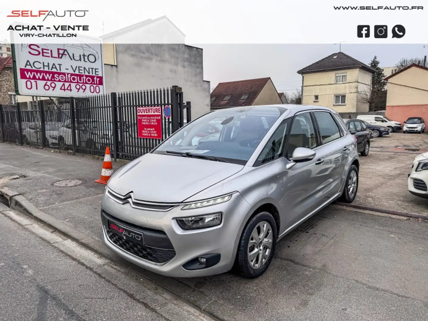Citroen C4 Picasso E-HDI 115CH INTENSIVE ETG6 Gris - 1