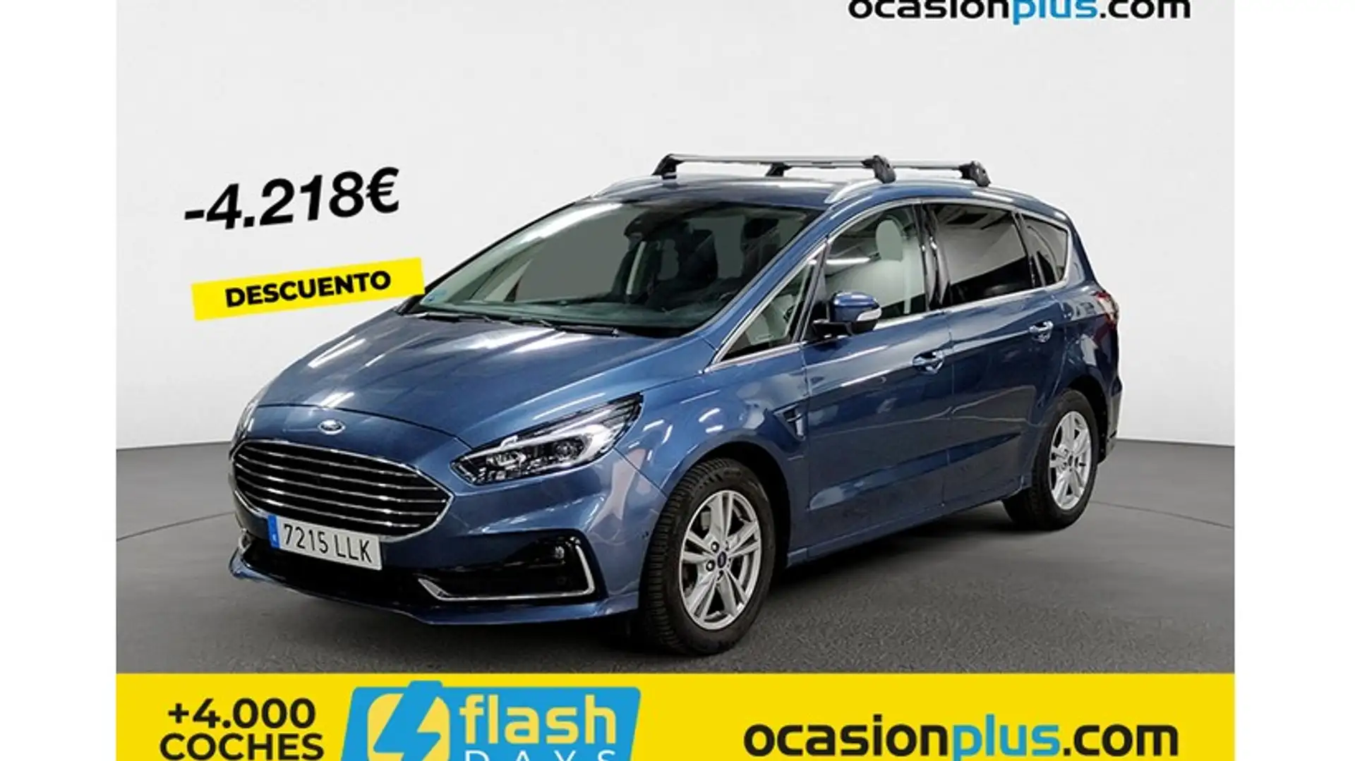 Ford S-Max 2.0TDCi Panther Titanium Powershift 190 Azul - 1
