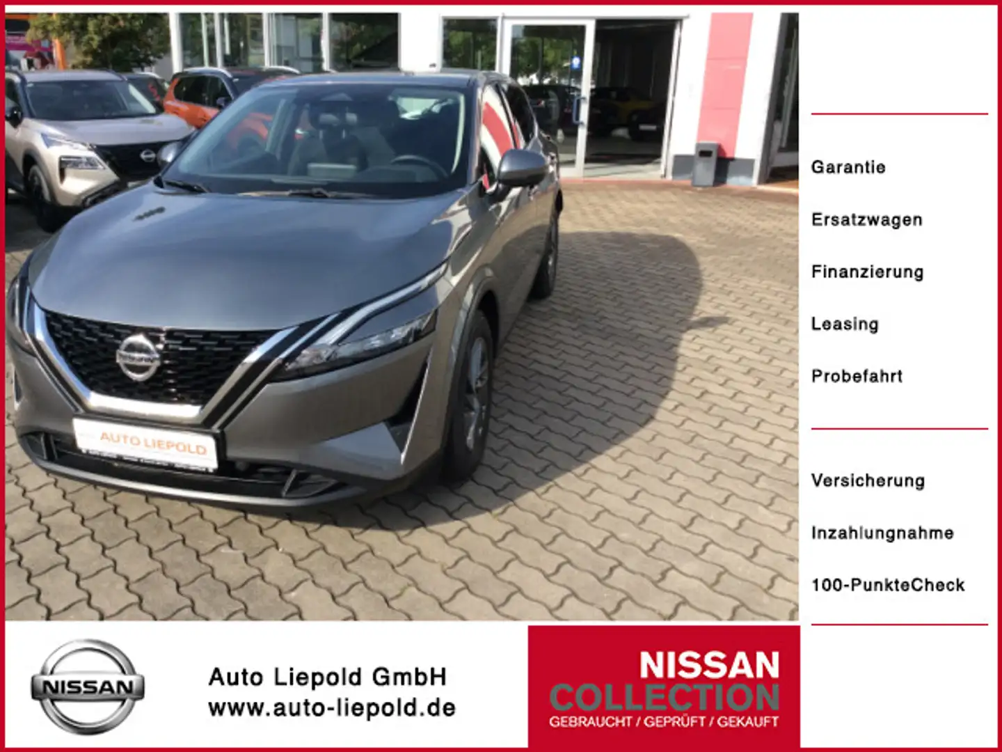 Nissan Qashqai 1.3 DIG-T Acenta 160PS Automatik Gris - 1