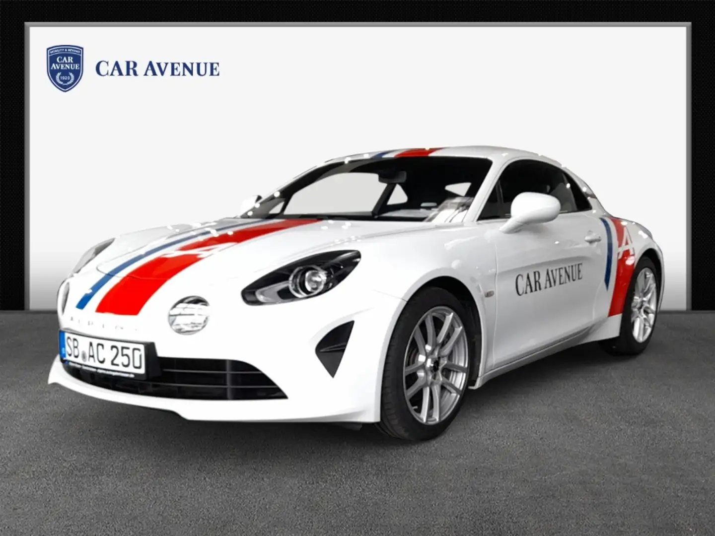 Alpine A110 Basis 252 PS Telemetrics Einparkhilfe hinten Weiß - 1