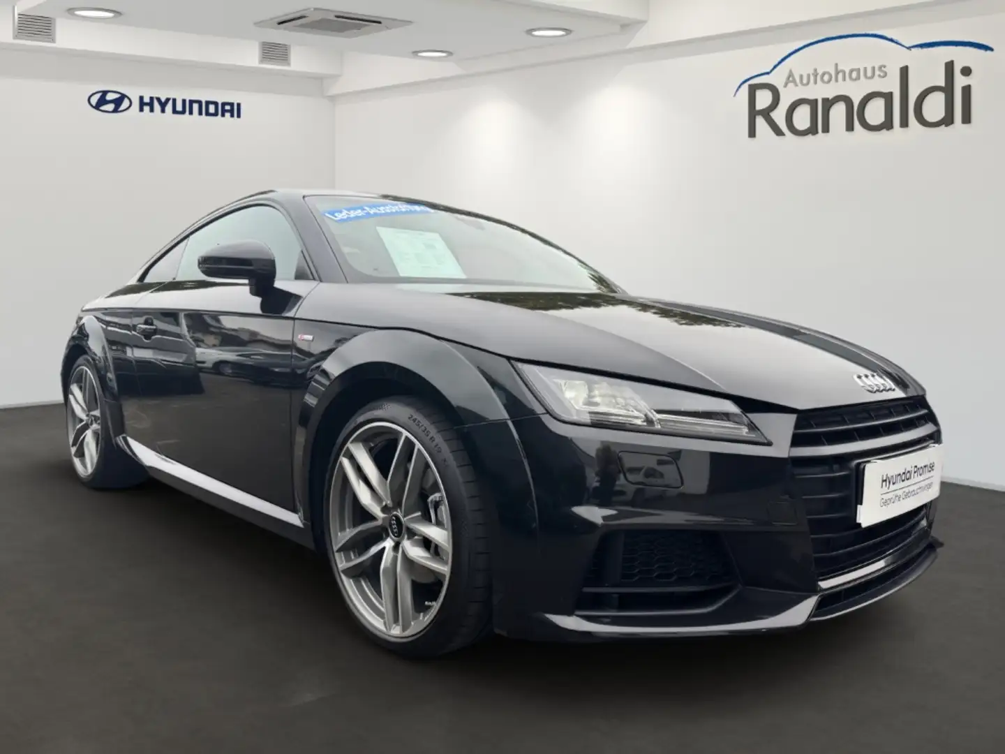 Audi TT Coupe 2.0 TFSI S line+Automatik+Navi++Nappa+ Schwarz - 2