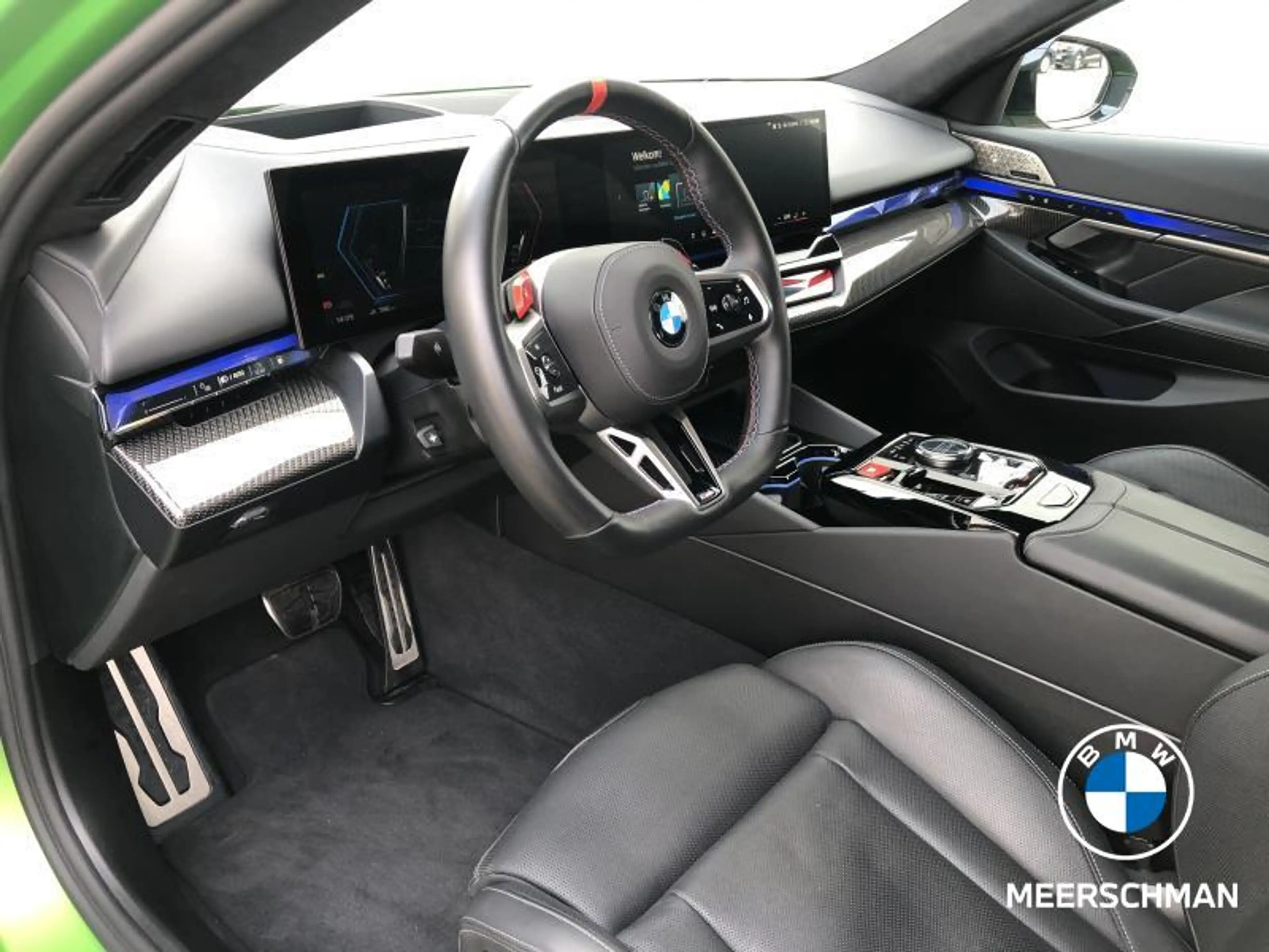 BMW M5 frozen tampa bay green metallic — photo 7