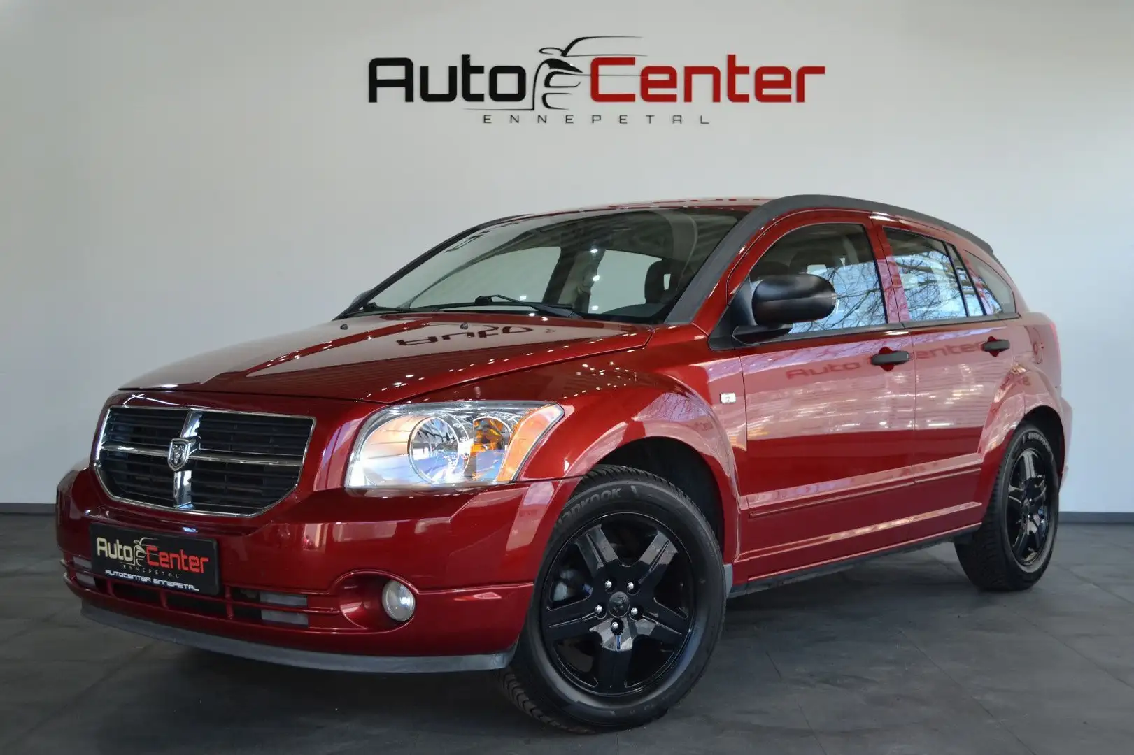 Dodge Caliber SXT 2.0 Diesel*Navi*Sitzhz*89 Tkm*Leder* Rojo - 1