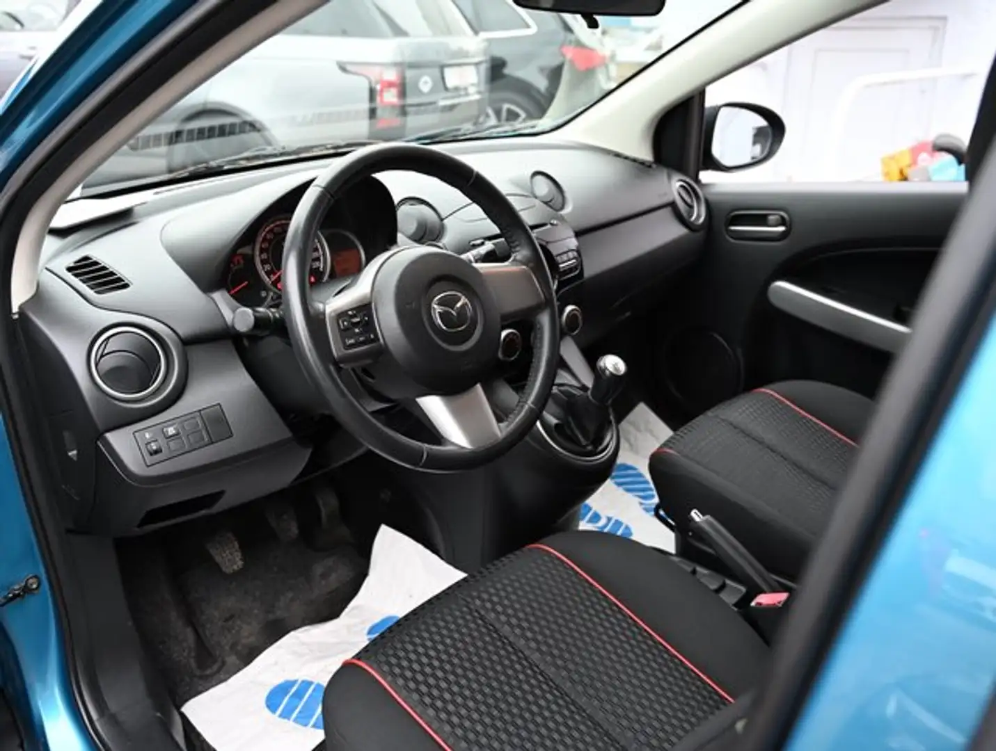 Mazda 2 2 1.3 Active 1.Hd*Klimaaut*2xSHZ*Servo*TÜV 11.27 Blau - 2