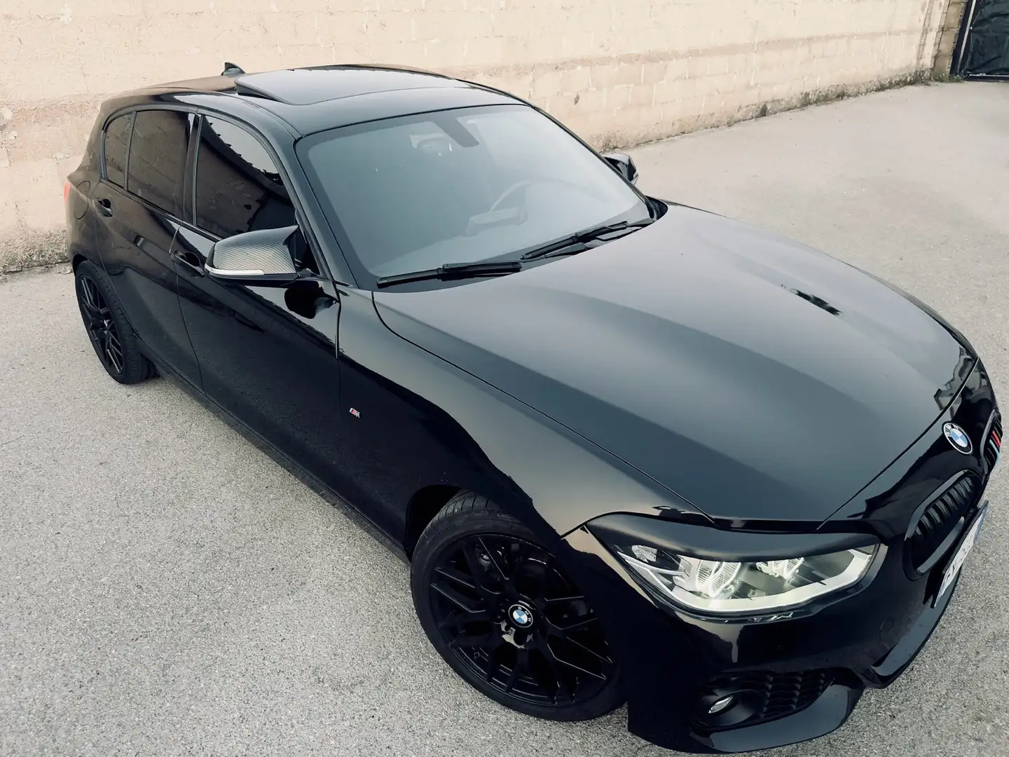 BMW 116 Msport auto Schwarz - 1