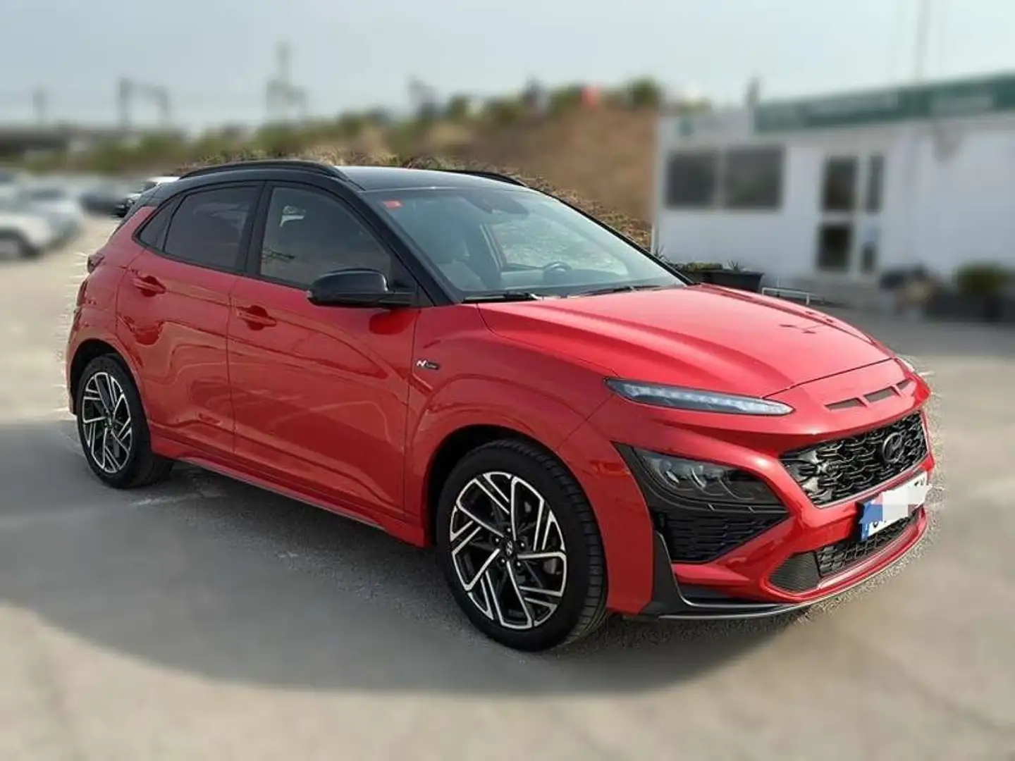 Hyundai KONA 1.0 TGDI 48V N Line Rojo - 2