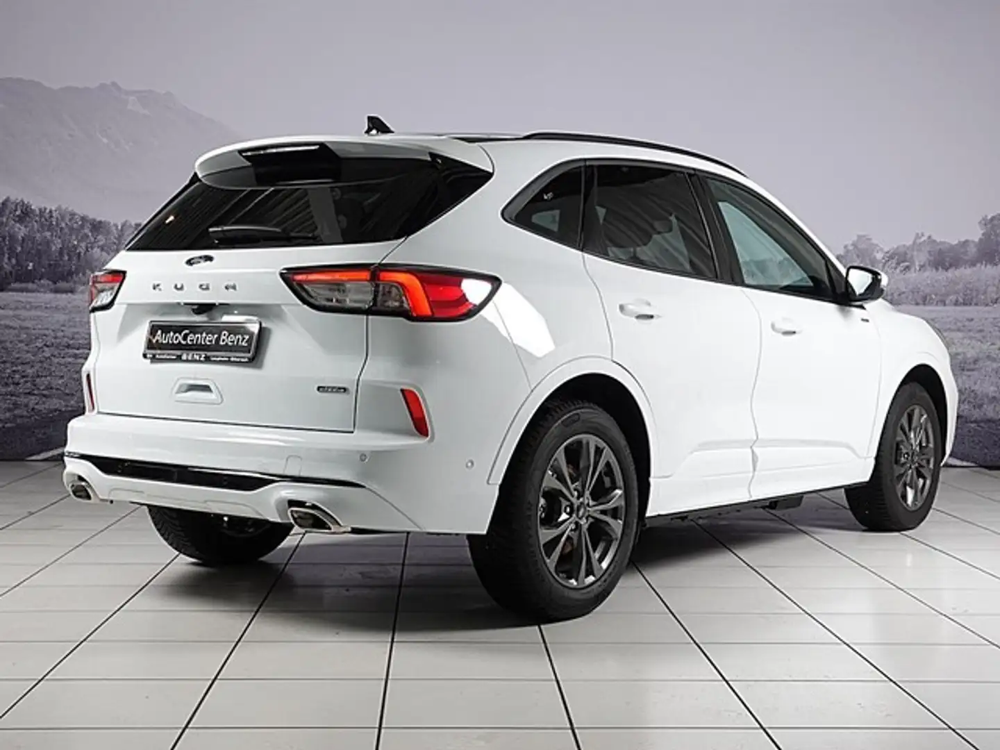 Ford Kuga 2.5 Duratec Plug-In Hybrid ST-Line*ACC*LED* Klima Weiß - 2