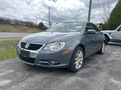 Gray 2009 Volkswagen Eos Trendline Convertible 6-Speed Dual Clutch