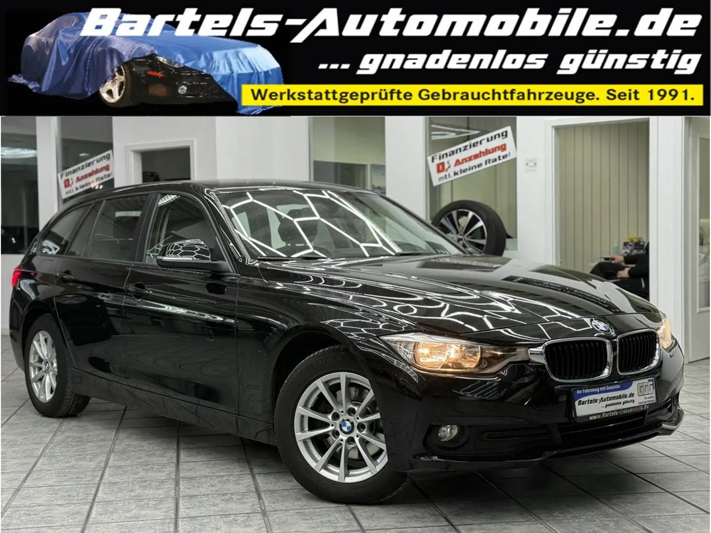 BMW 316 dA Touring Advantage, 2.Hd., Navi, Sitzheiz. Schwarz - 1