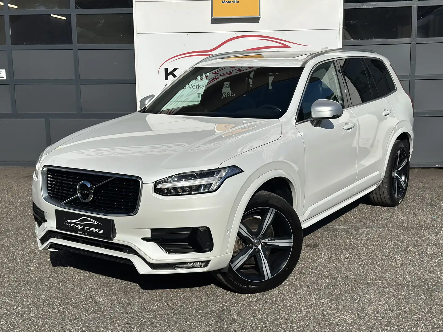 Volvo XC90 D5 AWD R-Design Blanc - 1