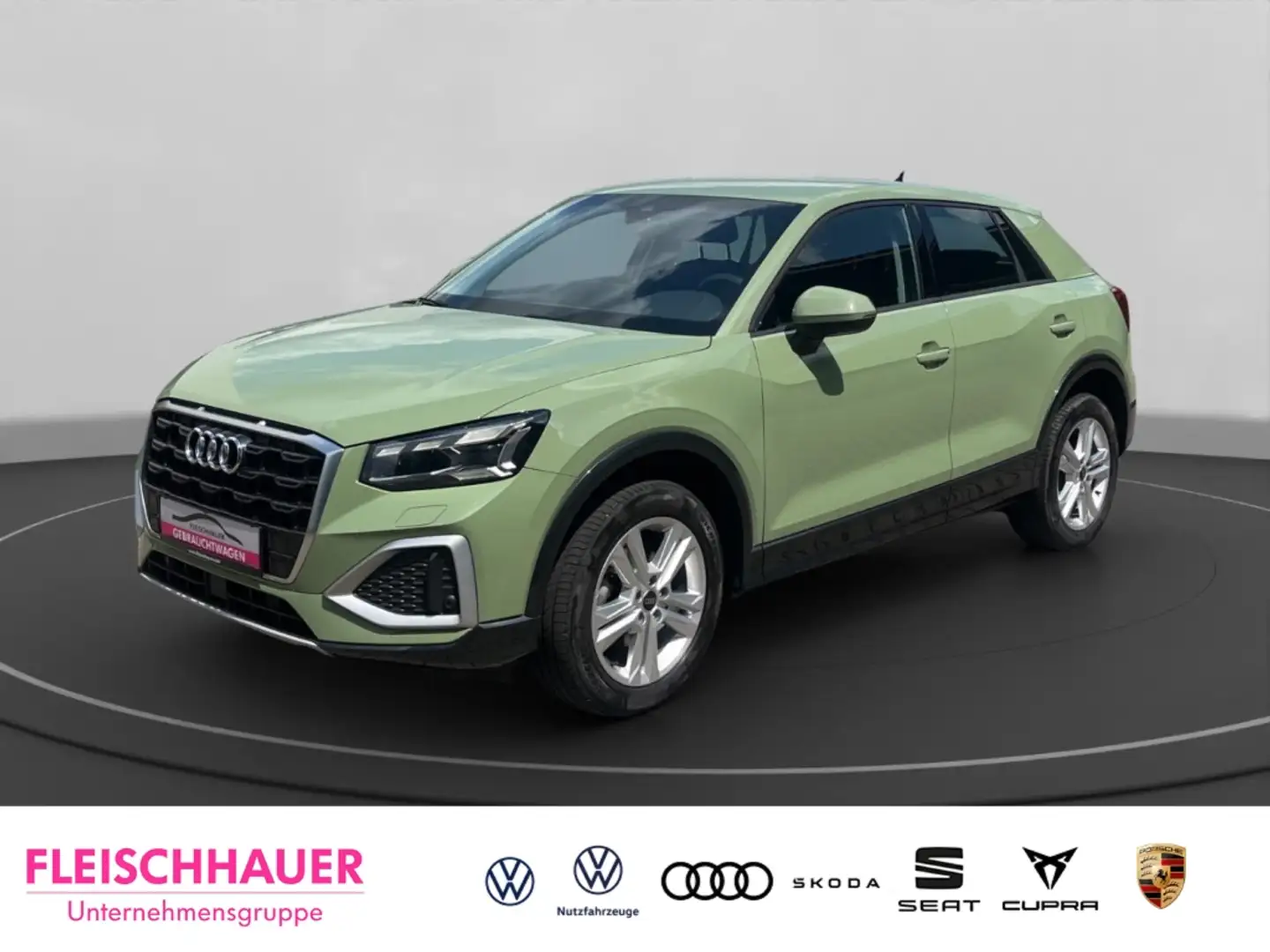 Audi Q2 35 TFSI advanced Matrix-LED AHK Kamera Sitzhz Grün - 1