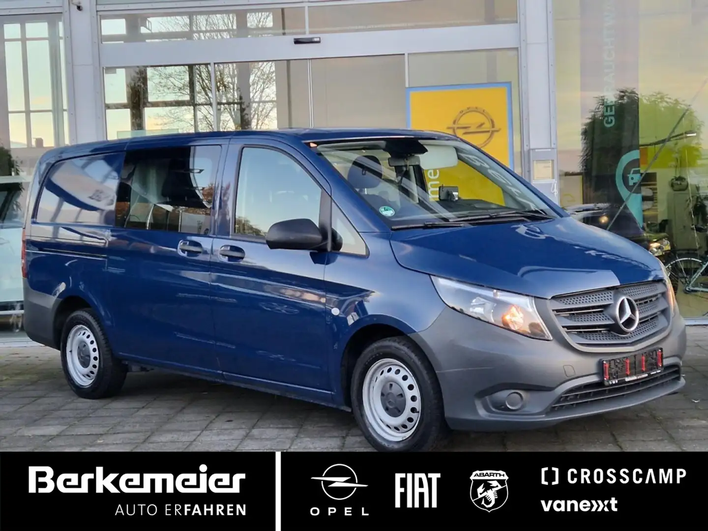 Mercedes-Benz Vito Mixto lang Doppelkabine **Navi/Kamera** Bleu - 1