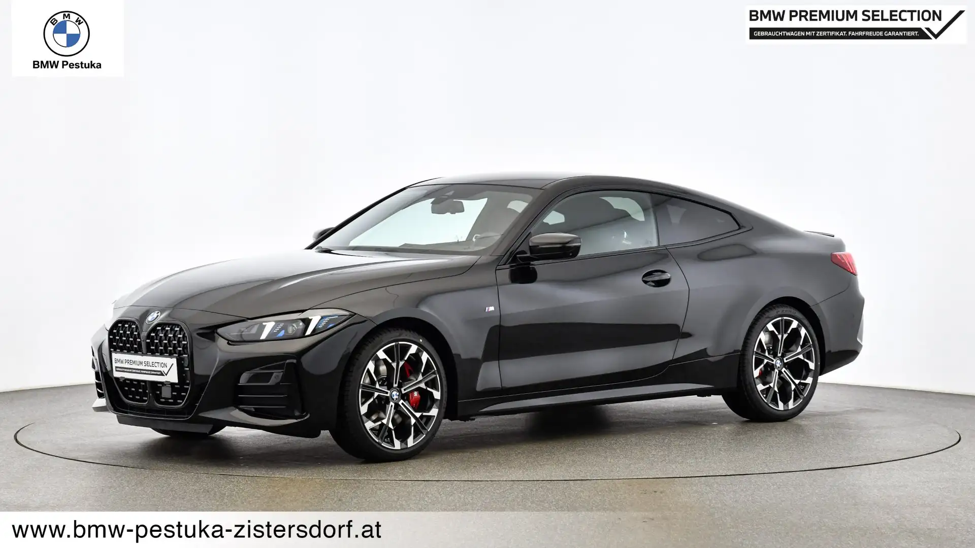 BMW 420 d xDrive Schwarz - 1