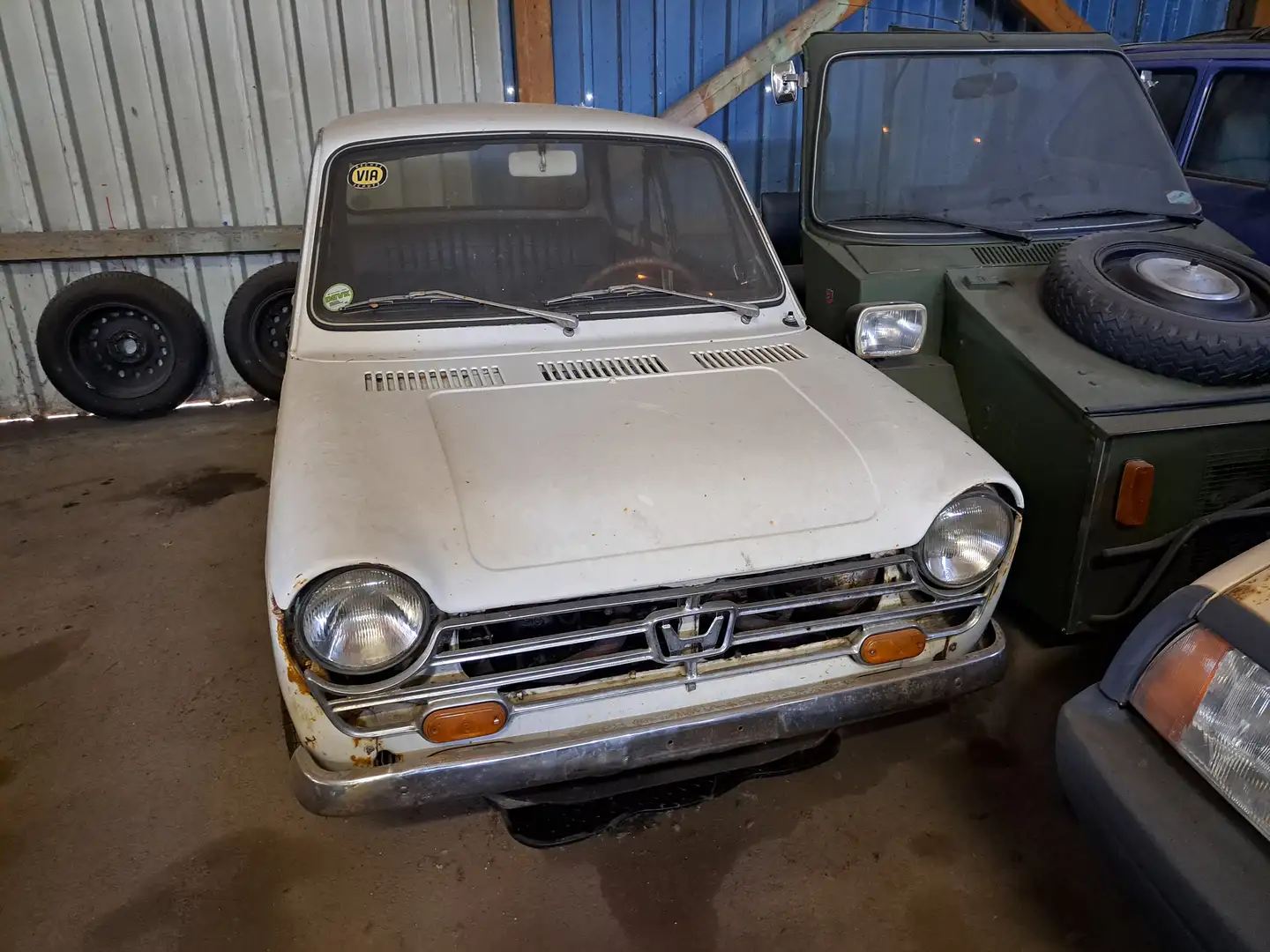 Honda N 360 E Version A Vorserie Messe Weiß - 2