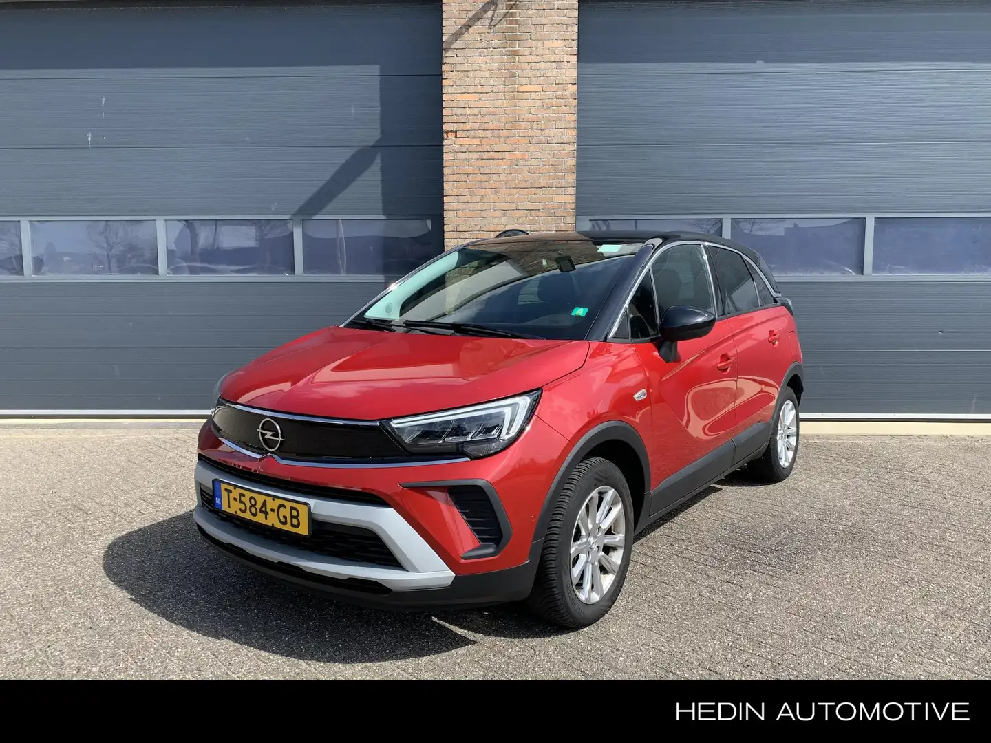Opel Crossland 1.2 Turbo 130PK Elegance Aut.| Navigatie | 360° Ca Rood - 1