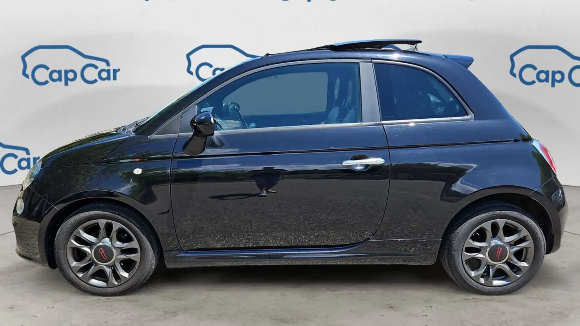 Fiat 500 1.3 Multijet 95 Sport - Toit ouvrant Noir - 2