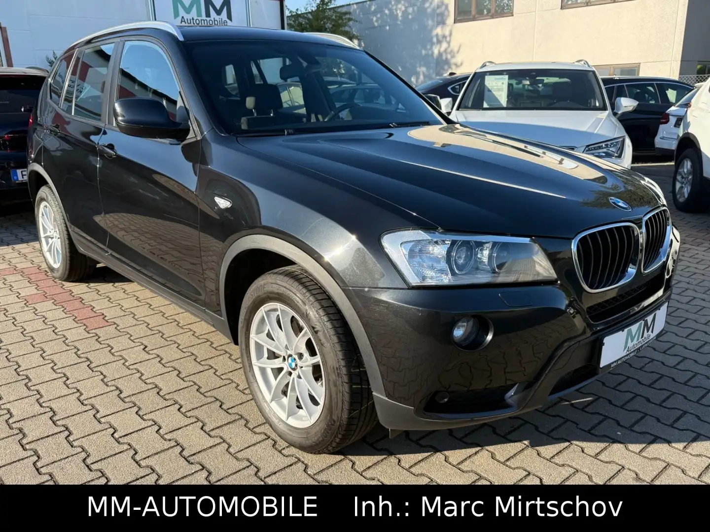 BMW X3 xDrive 20d-2.HAND-NAVI-XEN-AHK-HIFI-SHZ-TEMP Schwarz - 1