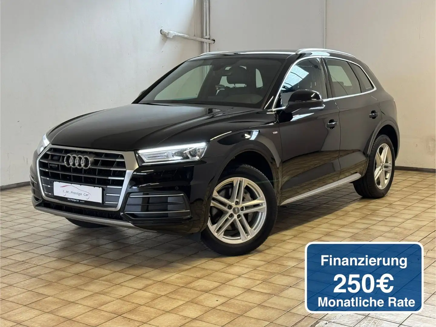 Audi Q5 Quattro S LINE Aut. LEDER NAVI LED 1 Hand Schwarz - 1