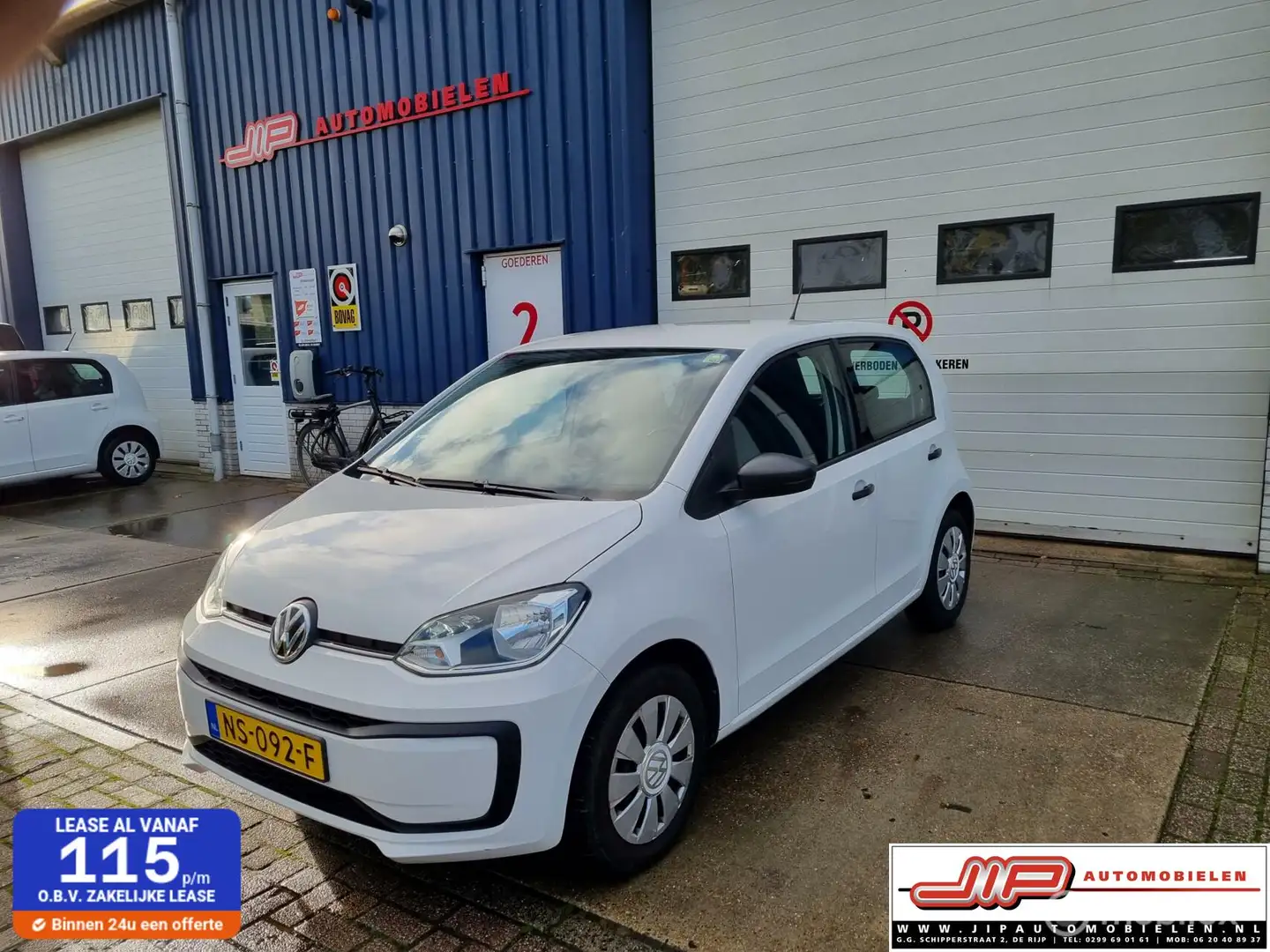 Volkswagen up! 1.0 BMT take up! AIRCO, 5 Deurs Wit - 1