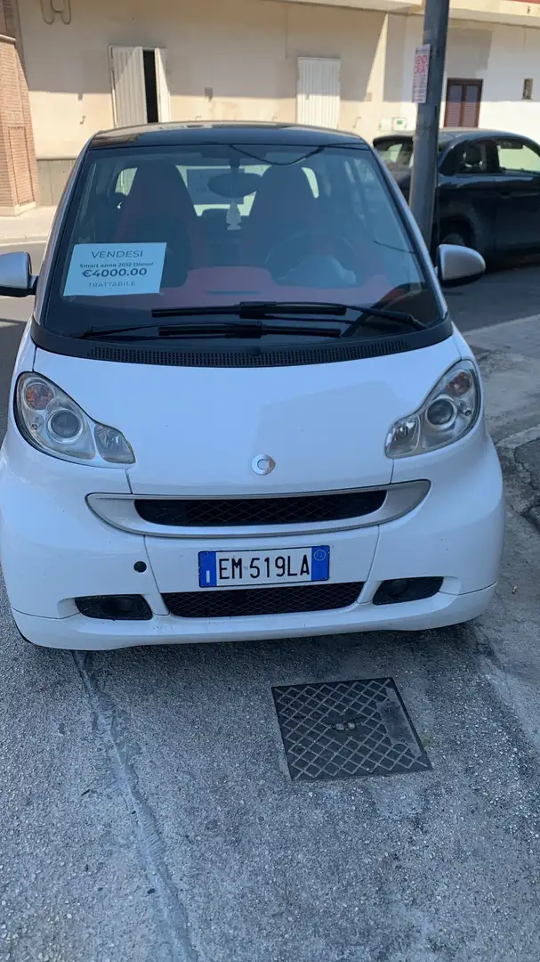 smart forTwo Cabrio 0.8 cdi Passion 54cv FL Bianco - 2