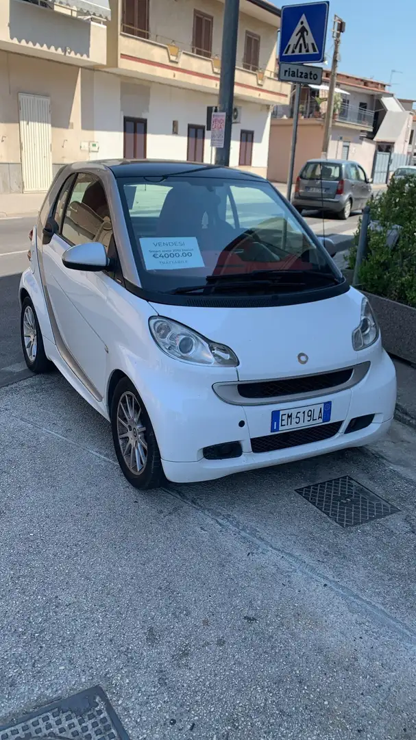 smart forTwo Cabrio 0.8 cdi Passion 54cv FL Bianco - 1