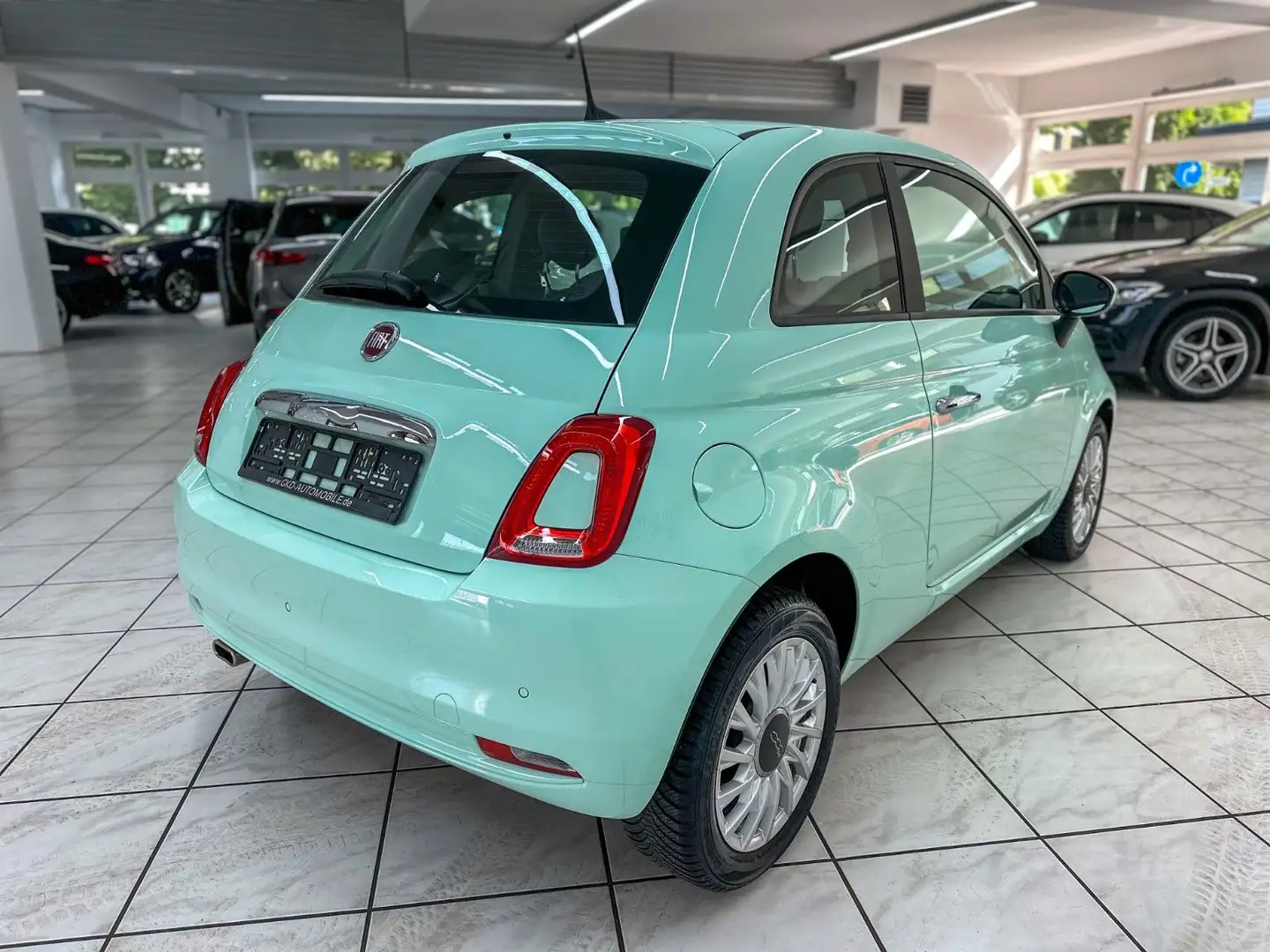 Fiat 500 *Klima*Navi*PDC*Apple|Android*LM-Felge Grün - 2