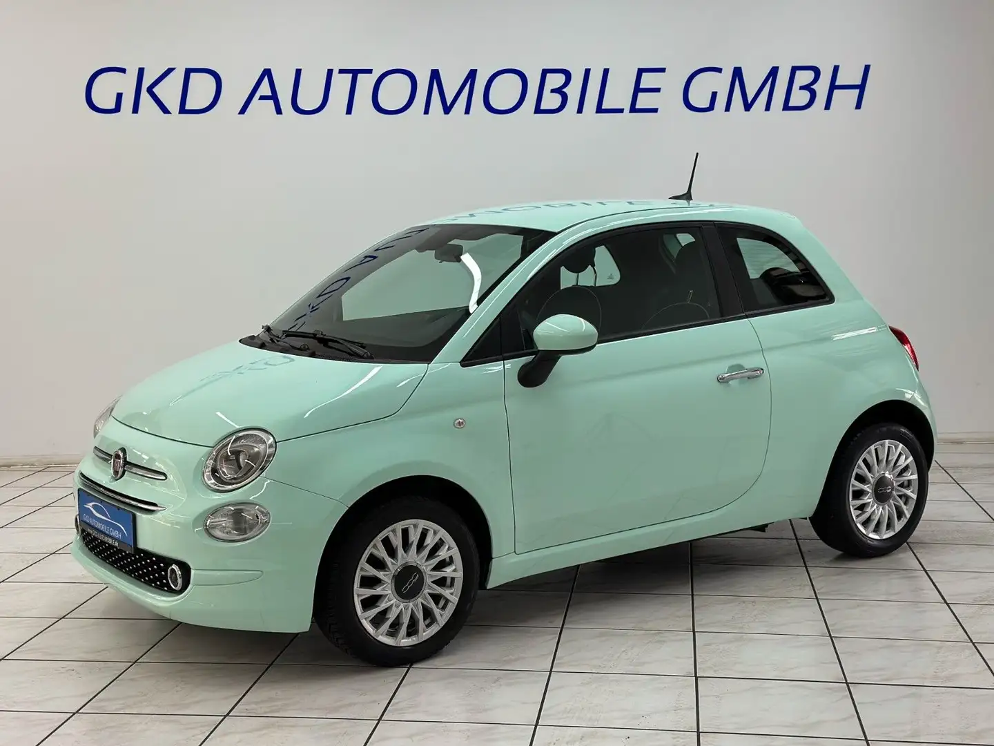 Fiat 500 *Klima*Navi*PDC*Apple|Android*LM-Felge Grün - 1