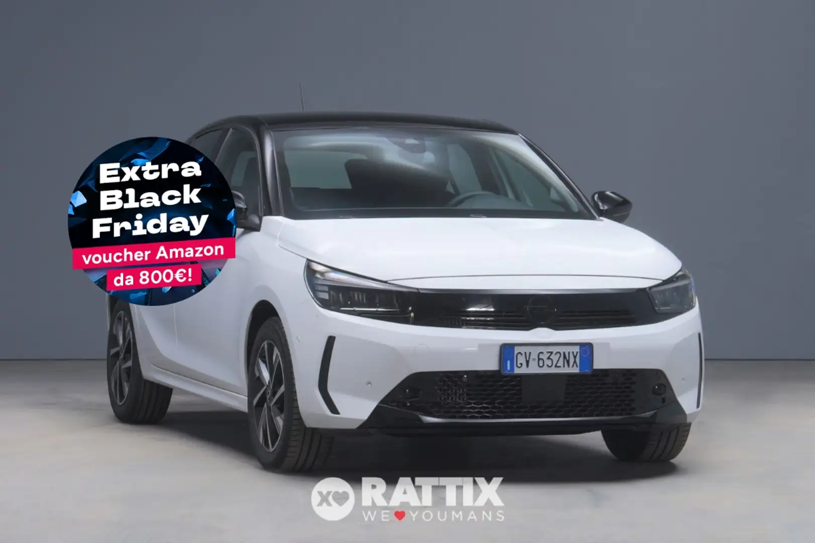 Opel Corsa 1.2 100CV GS AT8 Schwarz - 1