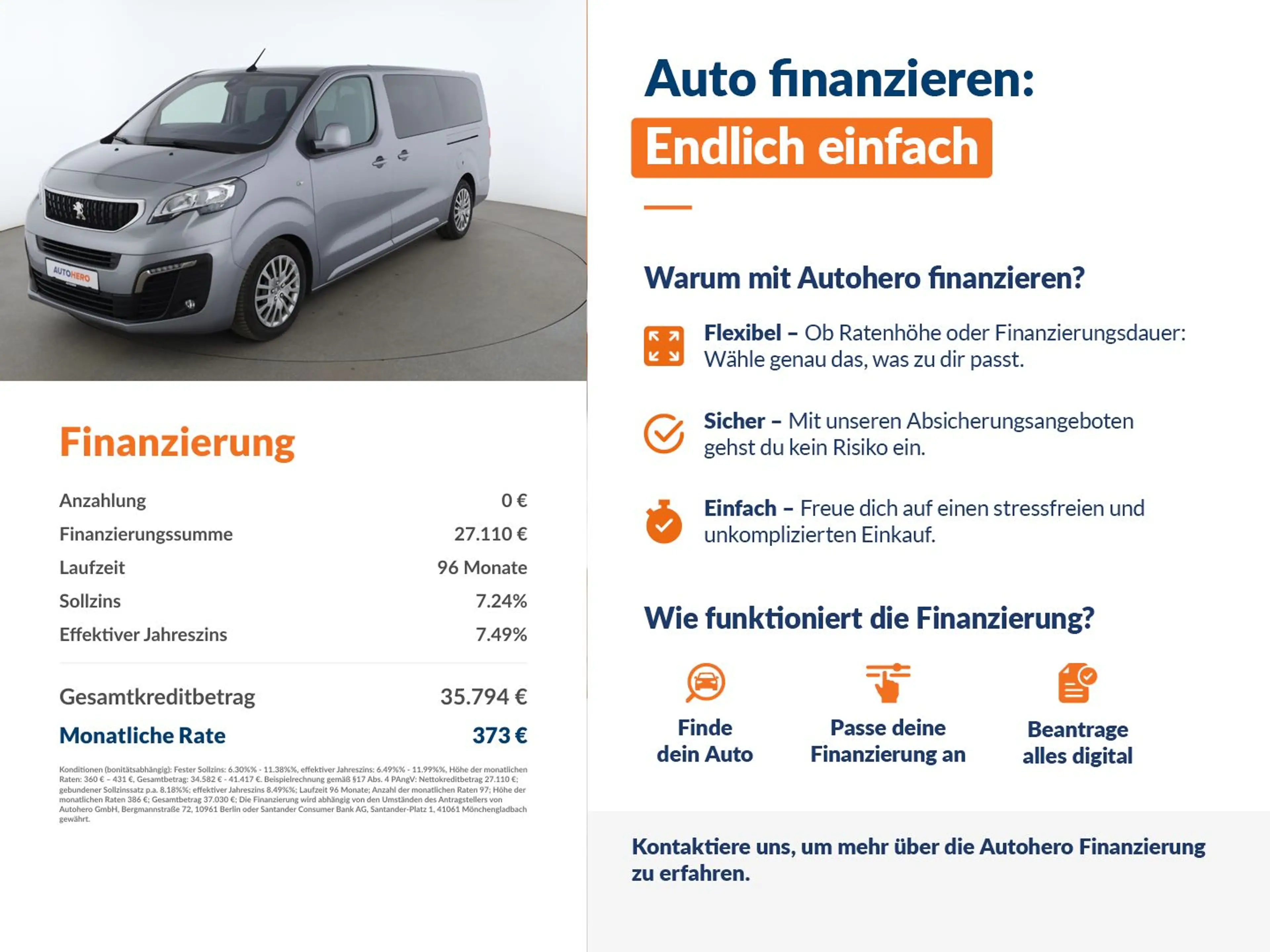 Peugeot Expert 2.0 Blue-HDi Active L3*NAVI*ACC*CAM*SHZ* — photo 2