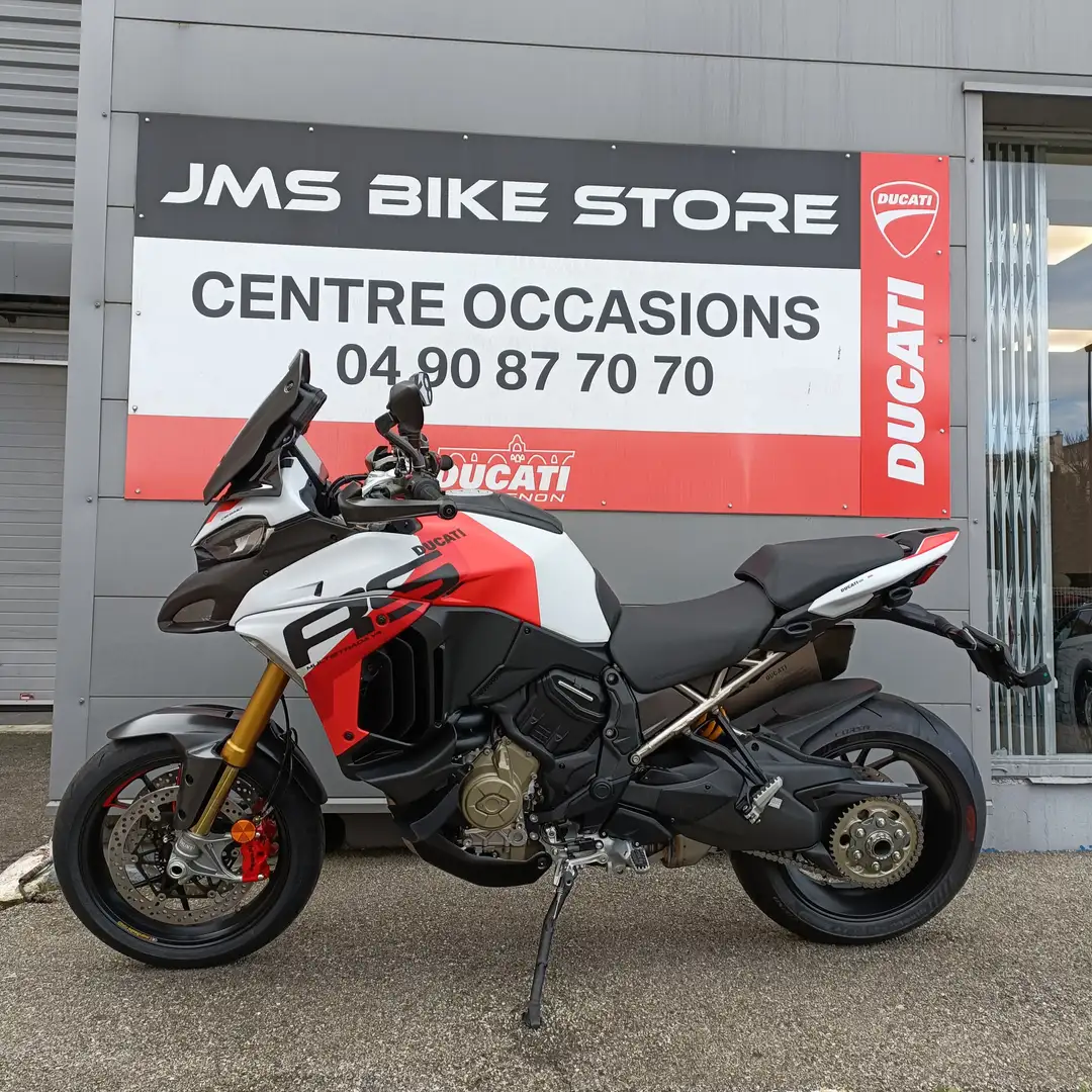 Ducati Multistrada V4 S Blanc - 1