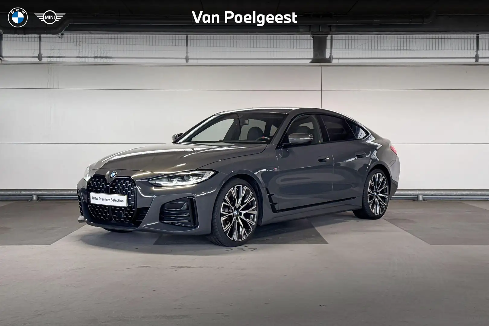 BMW 420 4 Serie Gran Coupé 420i Business Edition Plus Grijs - 1