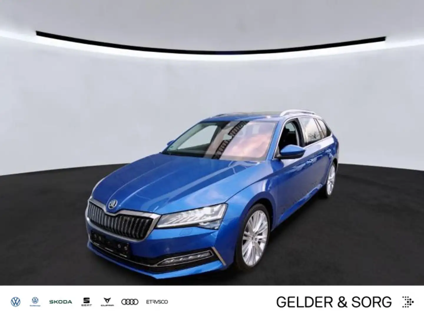 Skoda Superb Combi 1.4 TSI Style iV Blau - 1