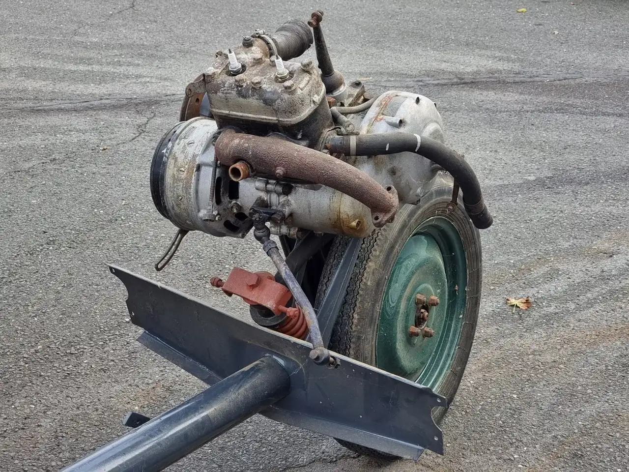 Tempo A400 Karosserie / Fahrgestell mit Motor, foto 7