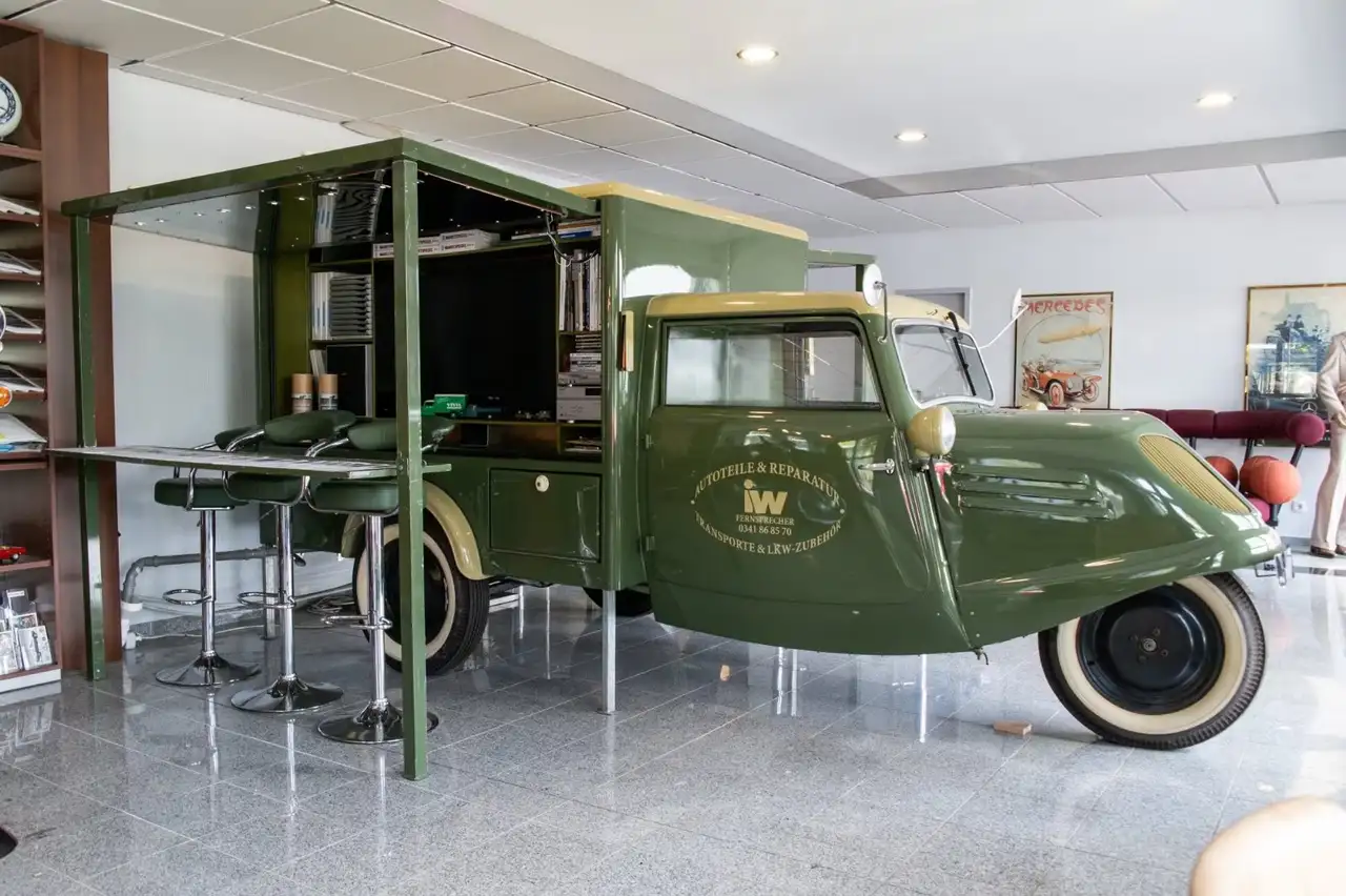 Tempo A400 Karosserie / Fahrgestell mit Motor, foto 6