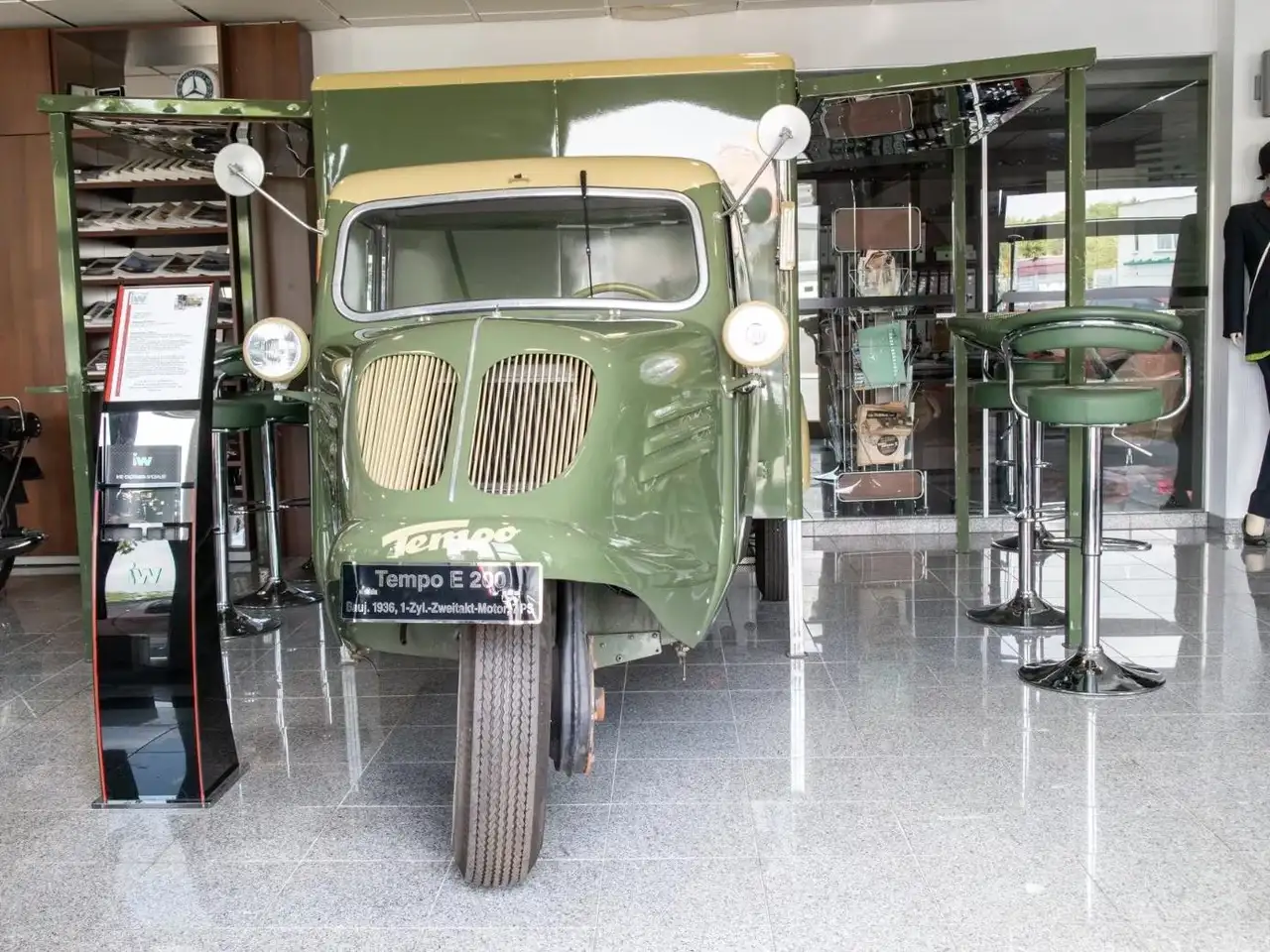 Tempo A400 Karosserie / Fahrgestell mit Motor, foto 2