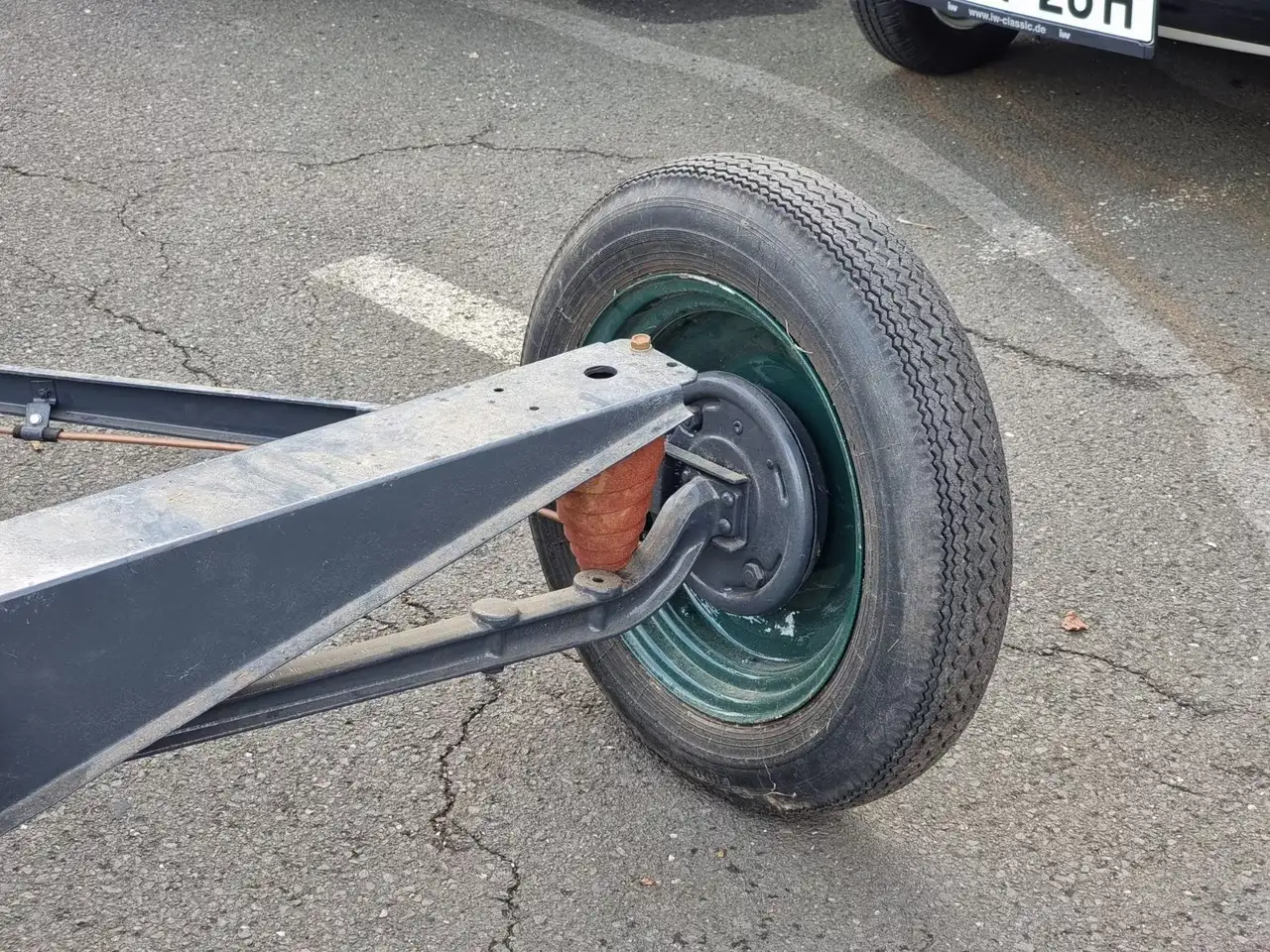 Tempo A400 Karosserie / Fahrgestell mit Motor, foto 8