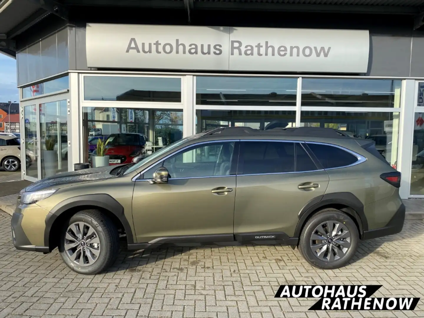 Subaru OUTBACK Active Navi LED Kurvenlicht Sperrdiff. ACC El. Hec Grün - 1