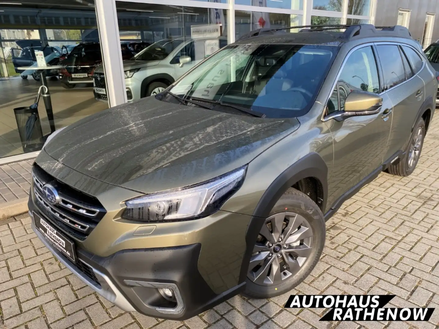 Subaru OUTBACK Active Navi LED Kurvenlicht Sperrdiff. ACC El. Hec Grün - 2
