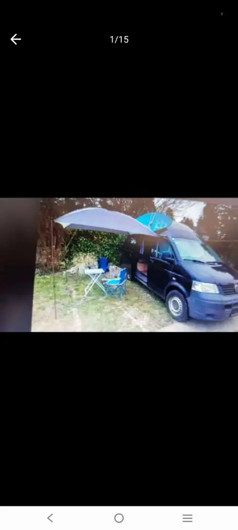 Volkswagen T5 Zwart - 2