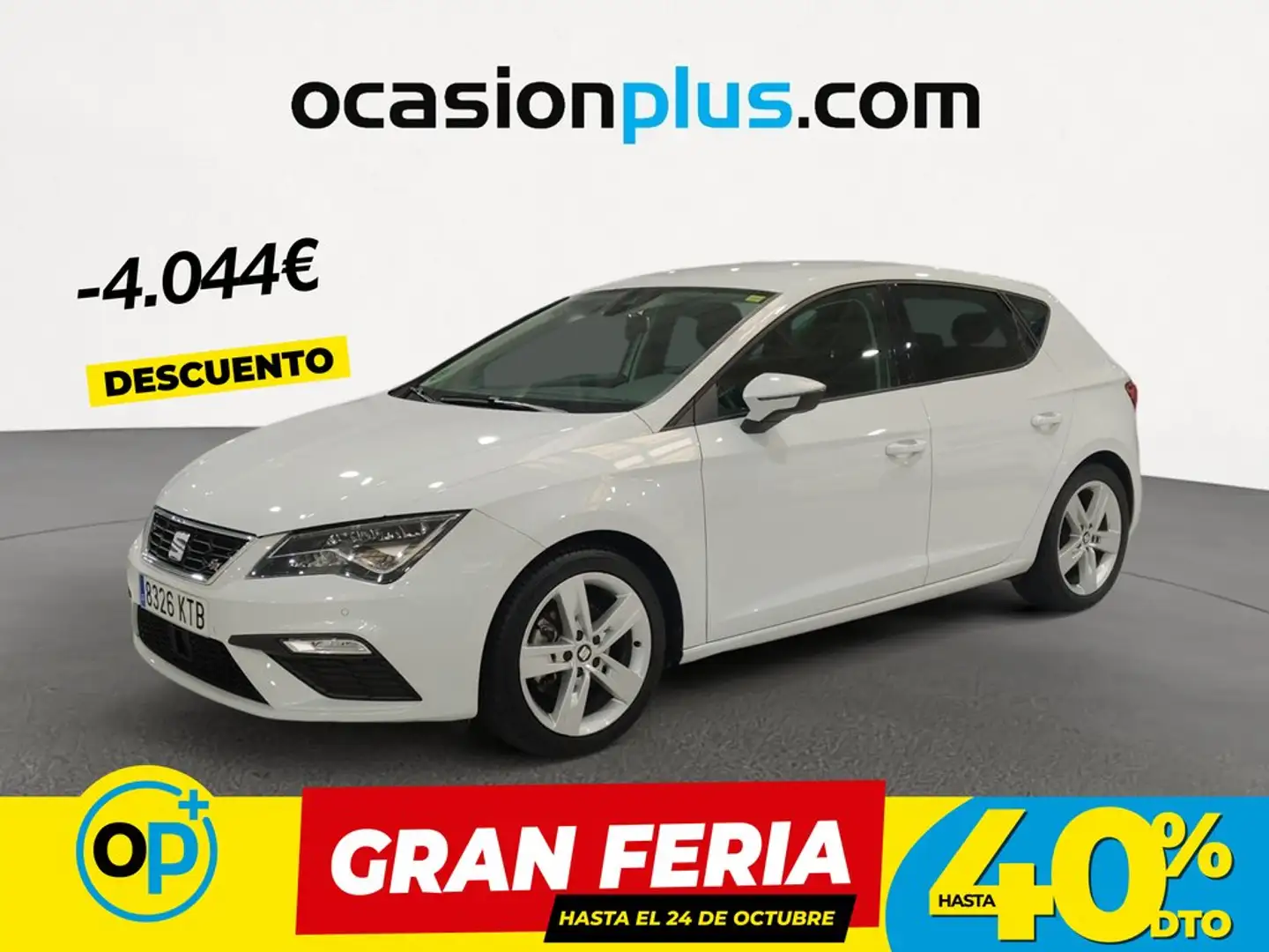 SEAT Leon 1.5 EcoTSI S&S DSG7 FR 150 Blanco - 1