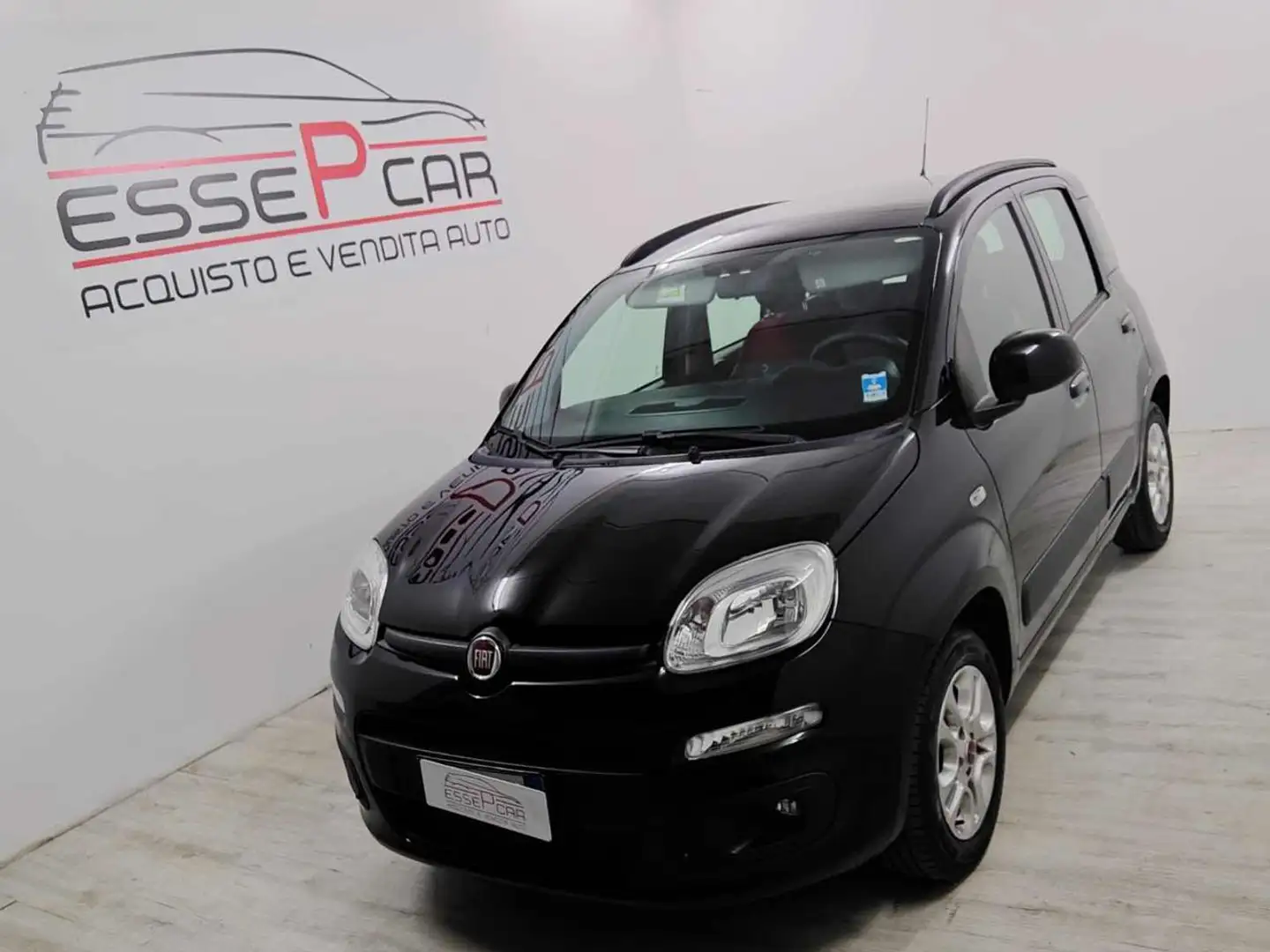 Fiat Panda 1.2 Lounge 85.000KM NEOPATENTATI Zwart - 1