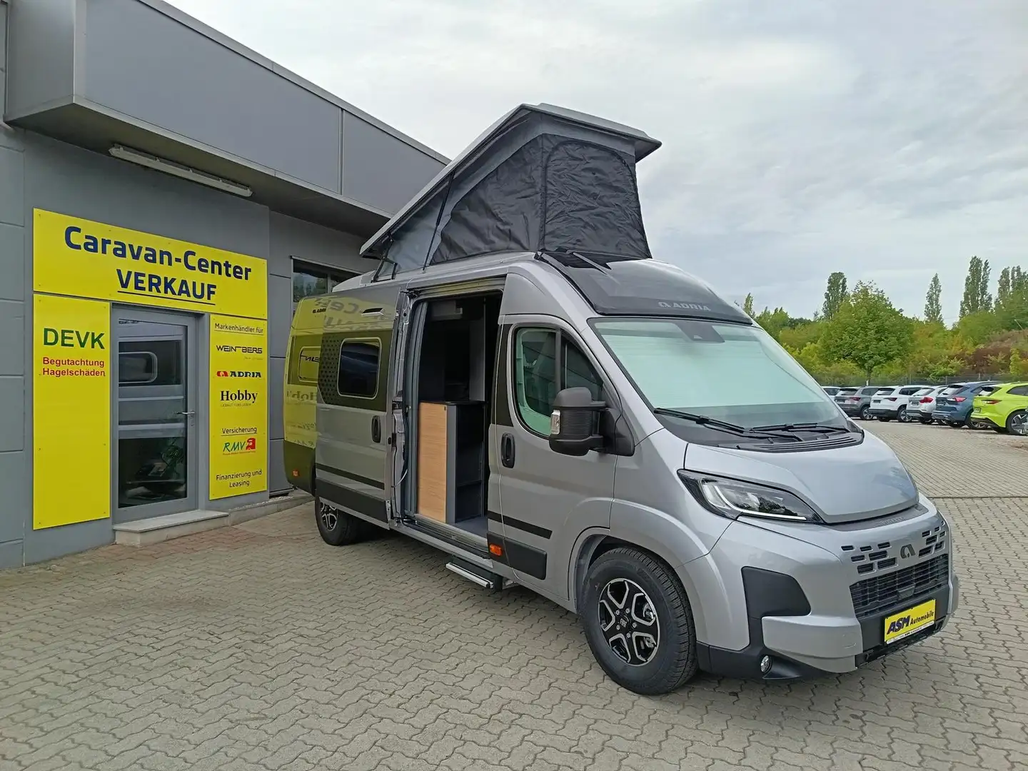 Adria Twin "60Y" 640 SGX 4,25MAXI*JUBILEE*AUFSTELLDACH Silber - 2