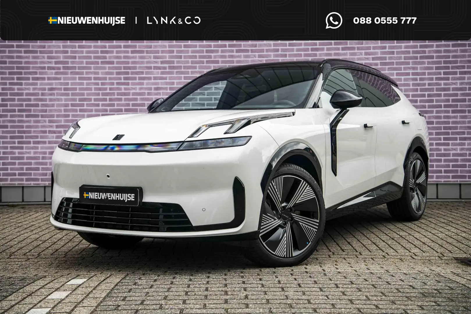 Lynk & Co 08 1.5 More | 200 KM RANGE OP STROOM | PLUG-IN | FULL Weiß - 1