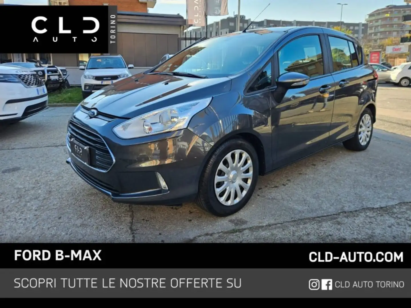 Ford B-Max 1.0 EcoBoost 100 CV Grigio - 1