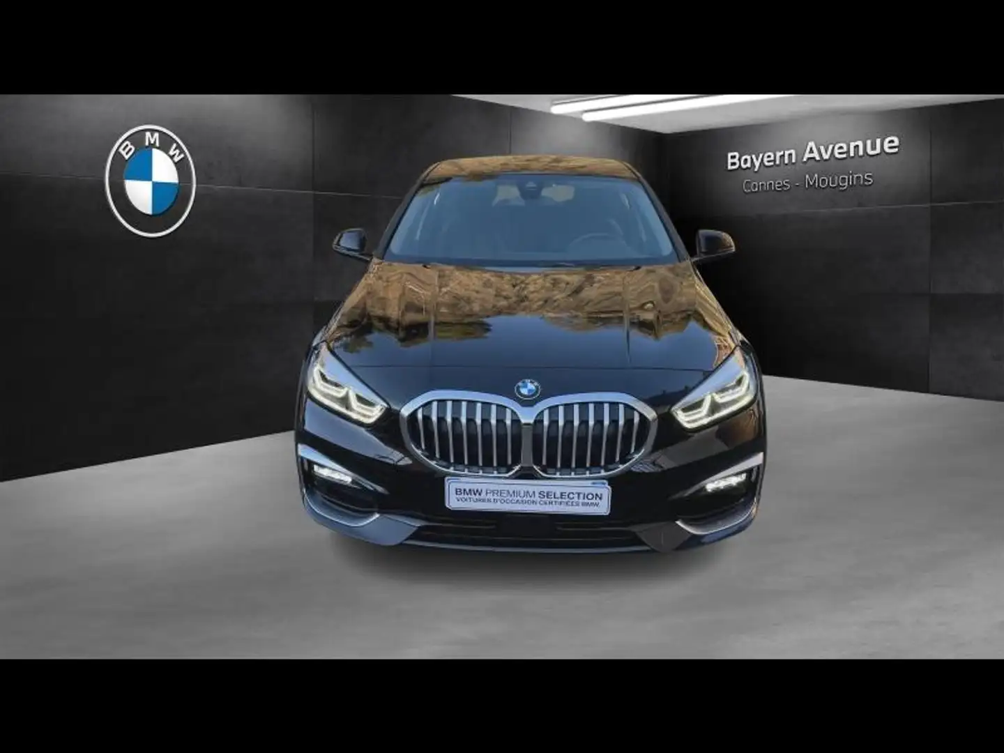 BMW 118 118i 140ch Luxury 118g Zwart - 2