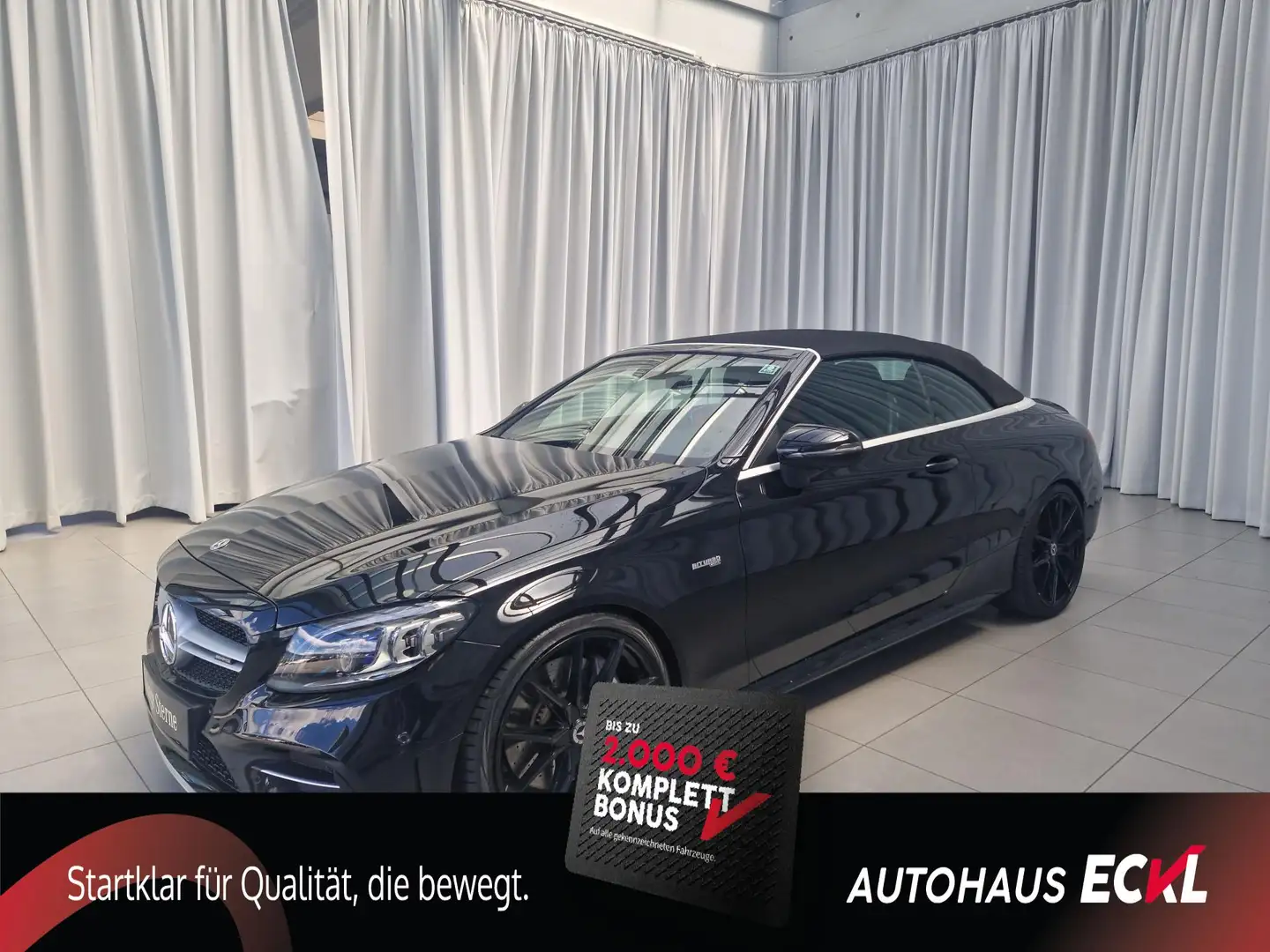 Mercedes-Benz C 43 AMG AMG C 43 4MATIC Cabriolet SpurW Noir - 1