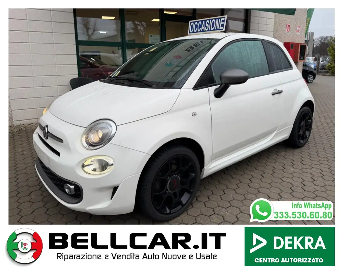 Fiat 500 500 1.2 S 69cv Bianco - 1