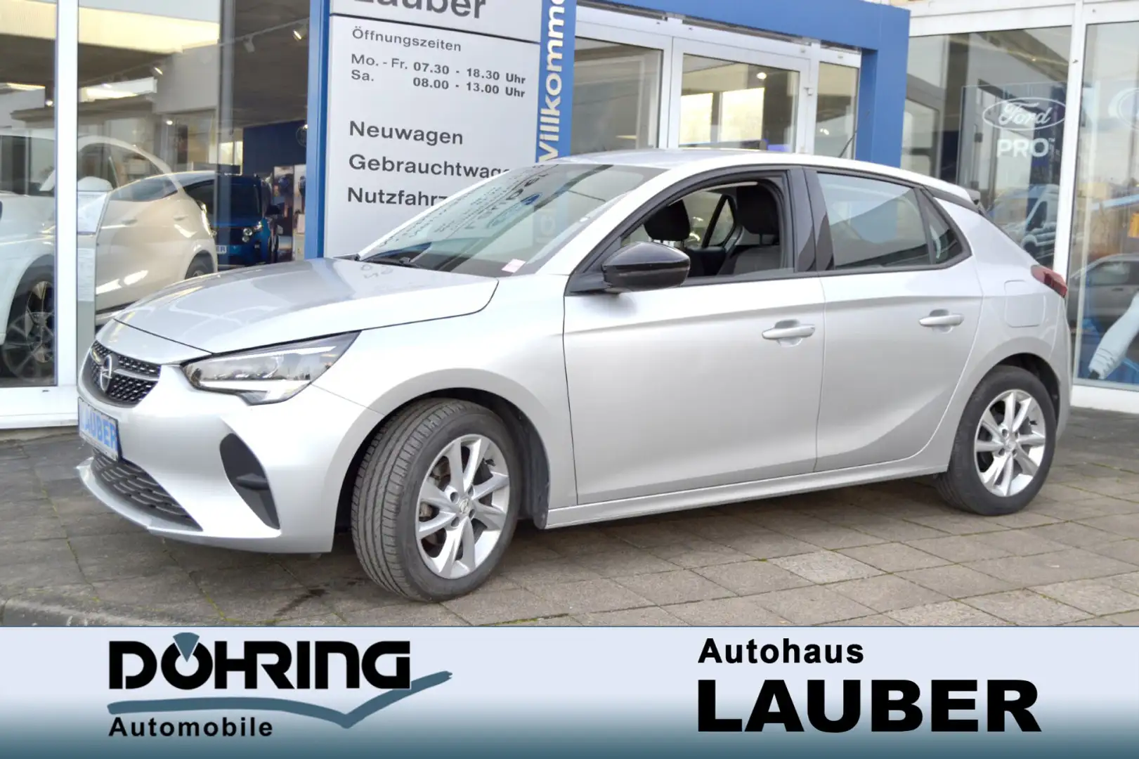 Opel Corsa Corsa 1,2 Elegance 5t Klima Navi LMF LED PDC Silber - 1