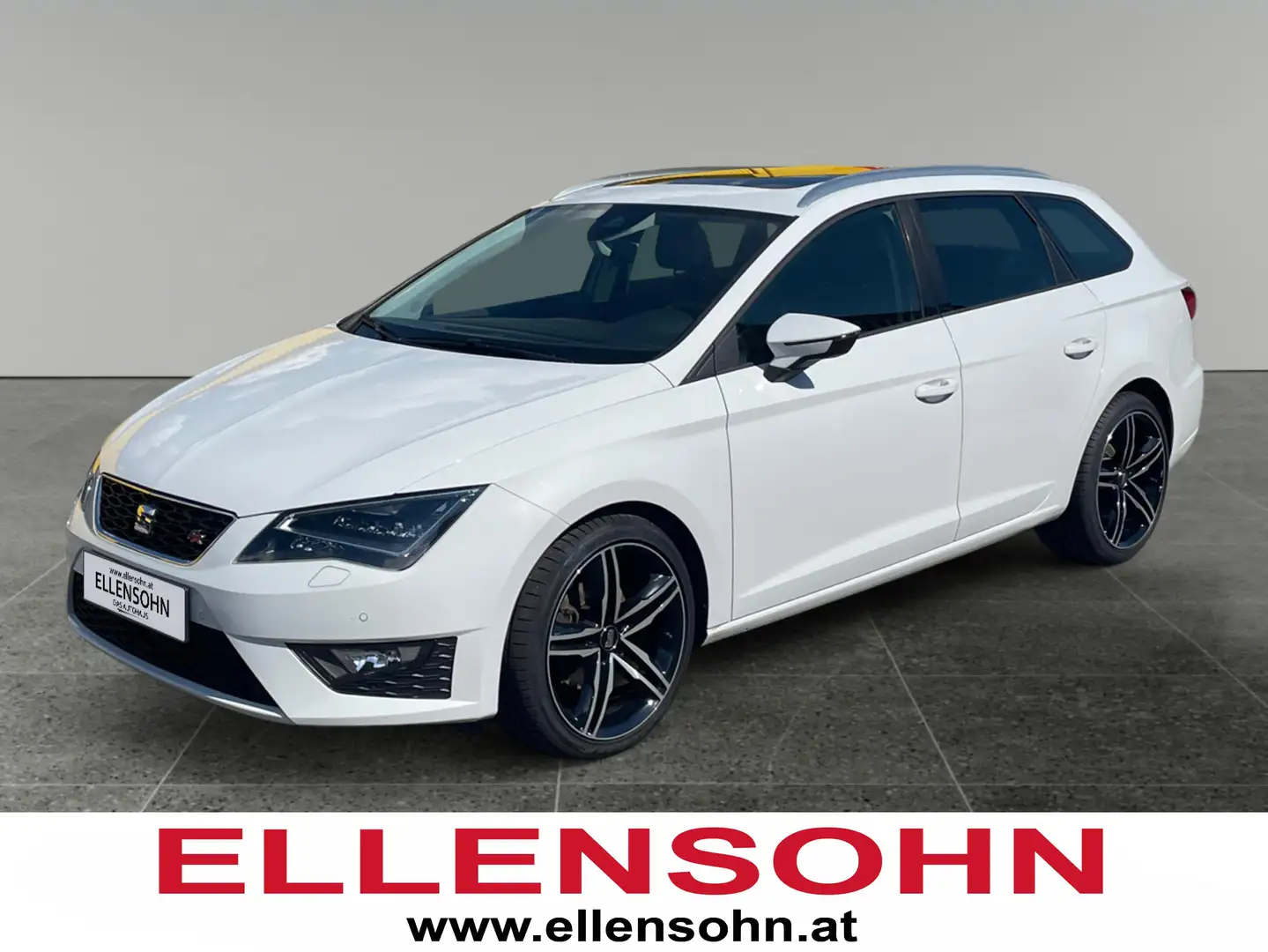 SEAT Leon ST FR 2,0 TDI CR Start-Stopp Weiß - 1