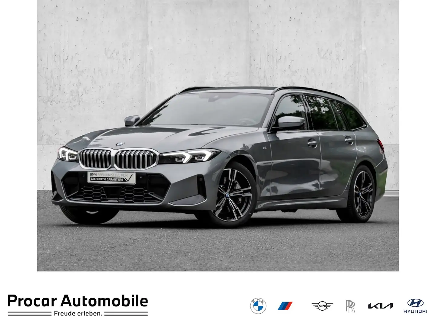 BMW 330 i xDrive TOURING+M SPORT+ACC+PA+HiFi+SHZ Grijs - 1